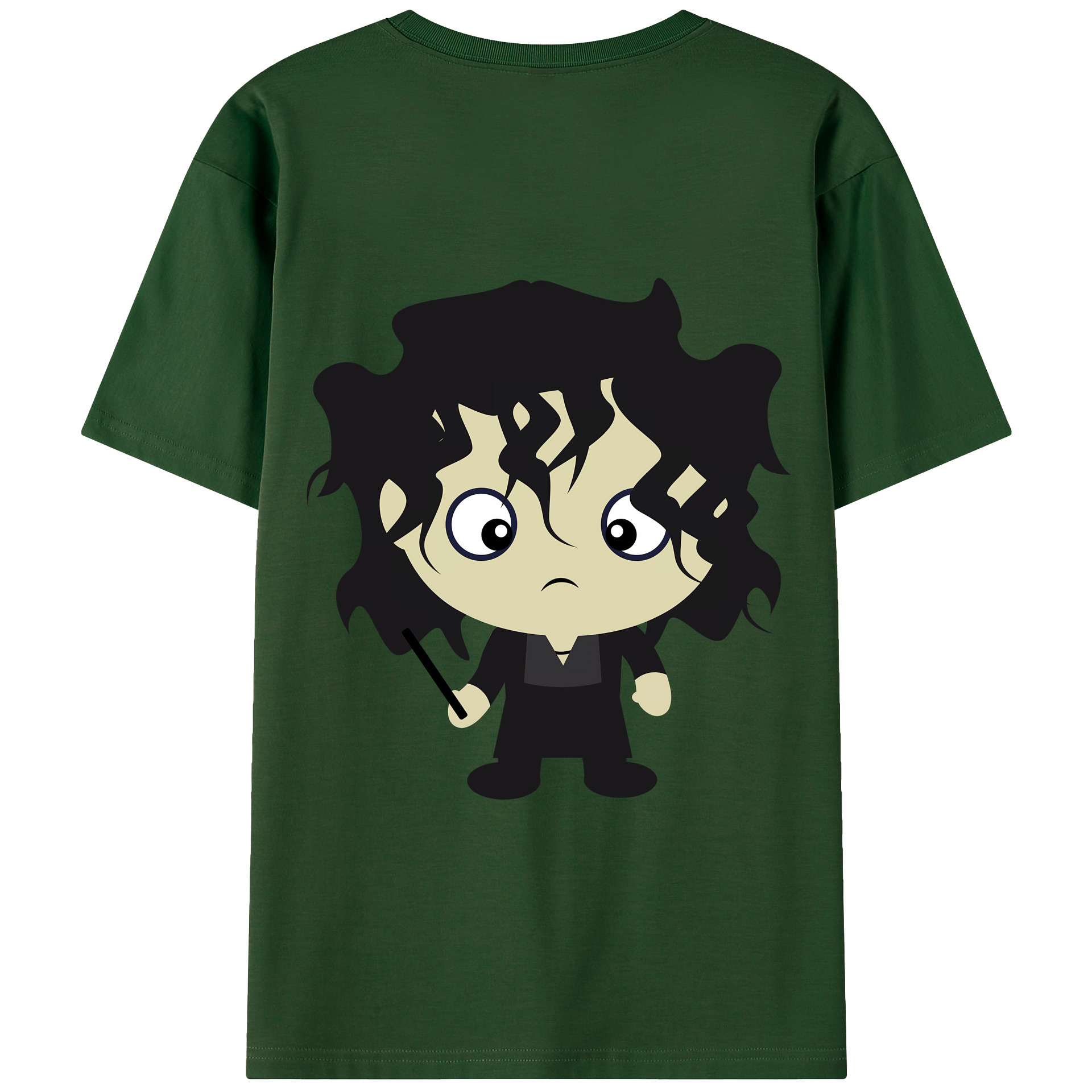 （画像用） Harry Potter ハリー・ポッターシリーズ 綿100％半袖Tシャツ（背面プリント）